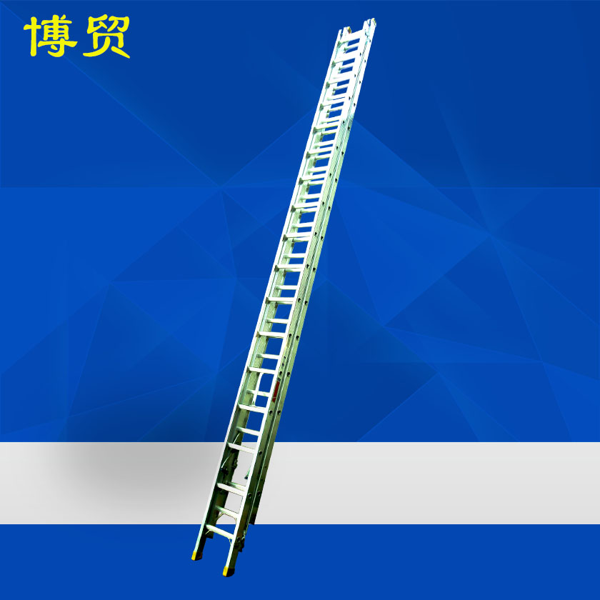 欧标 铝三连式单伸缩梯L2-伸缩梯（按类型）-尊龙凯时